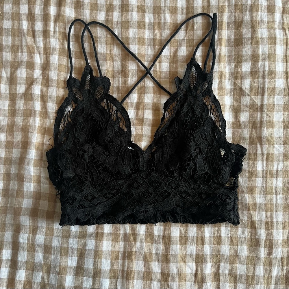 free people lace bralette